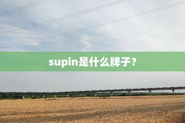 supin是什么牌子？
