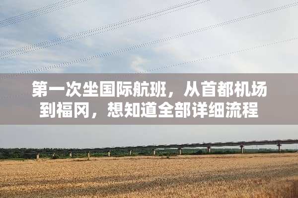 第一次坐国际航班，从首都机场到福冈，想知道全部详细流程