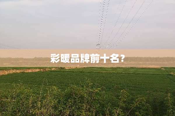 彩暖品牌前十名？