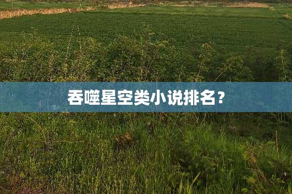吞噬星空类小说排名？