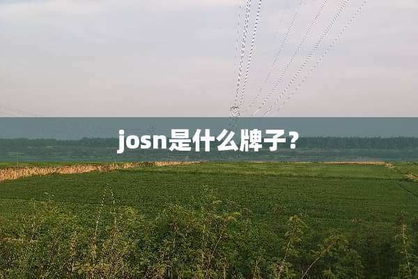 josn是什么牌子？
