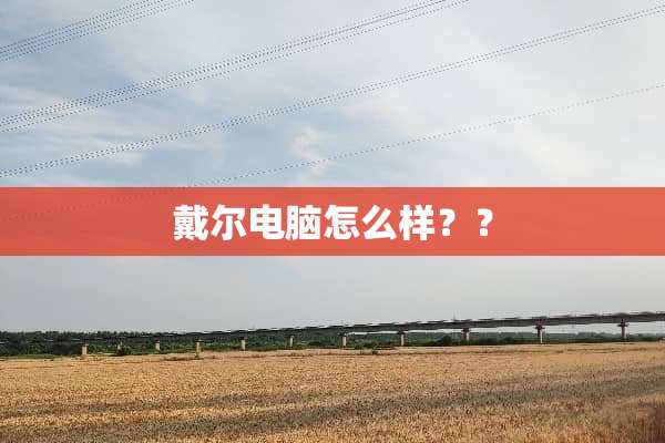 戴尔电脑怎么样？？