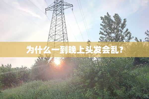 为什么一到晚上头发会乱？