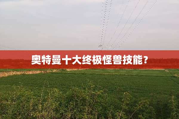 奥特曼十大终极怪兽技能？