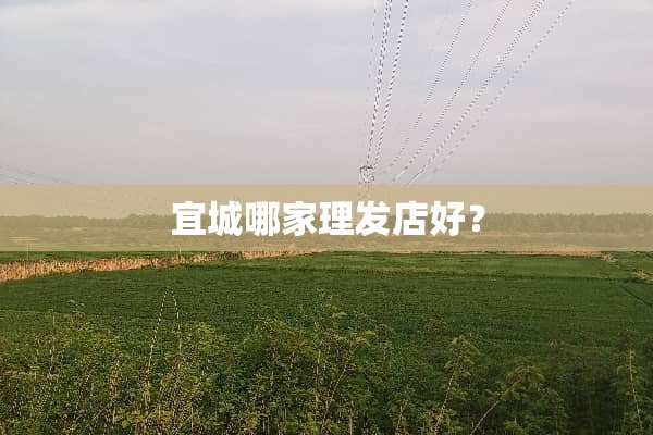 宜城哪家理发店好？