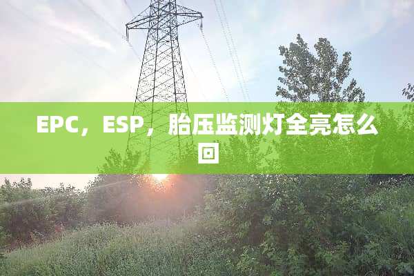 EPC，ESP，胎压监测灯全亮怎么回