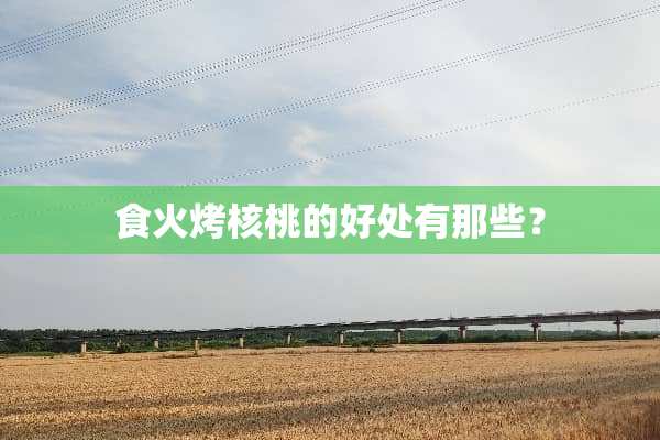 食火烤核桃的好处有那些？