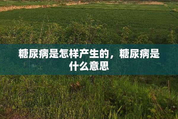 糖尿病是怎样产生的，糖尿病是什么意思