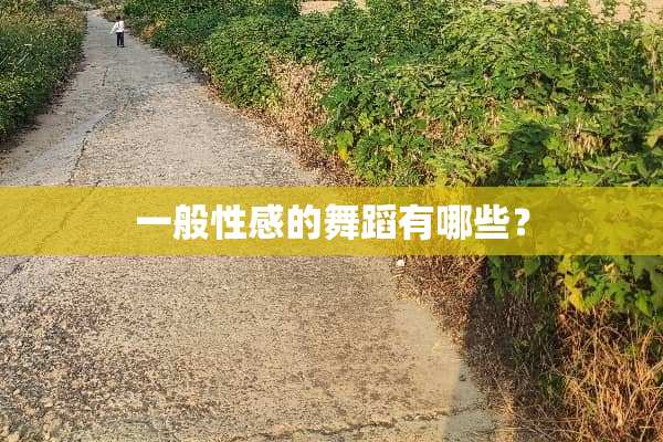 一般**的舞蹈有哪些？