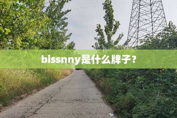 bissnny是什么牌子？