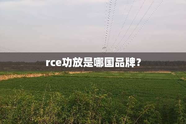 rce功放是哪国品牌？