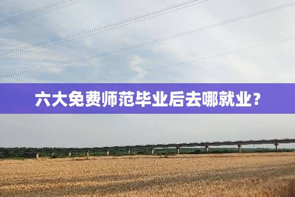 六大免费师范毕业后去哪就业？