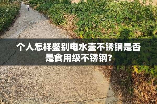 个人怎样鉴别电水壶不锈钢是否是食用级不锈钢？