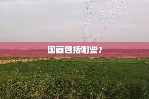 国画包括哪些？