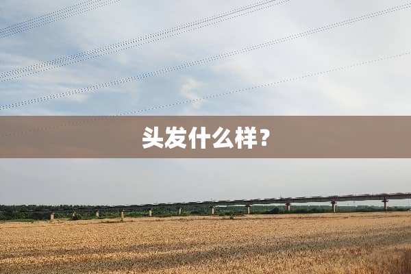头发什么样？