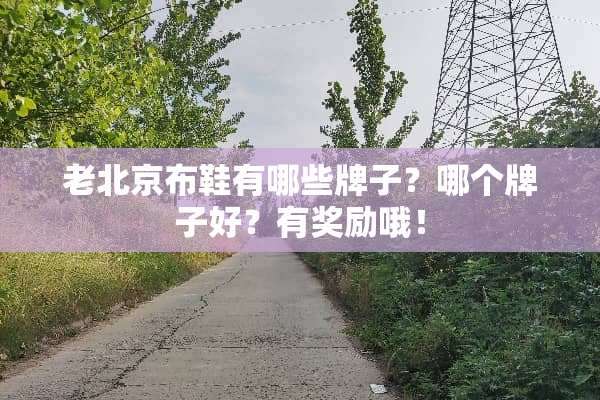 老北京布鞋有哪些牌子？哪个牌子好？有奖励哦！