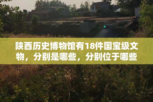 陕西历史博物馆有18件国宝级文物，分别是哪些，分别位于哪些展厅？