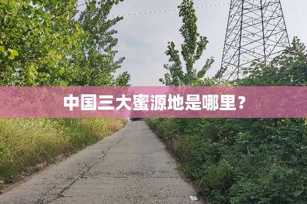 中国三大蜜源地是哪里？