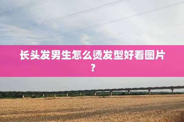 长头发男生怎么烫发型好看图片？