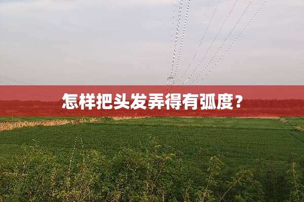 怎样把头发弄得有弧度？