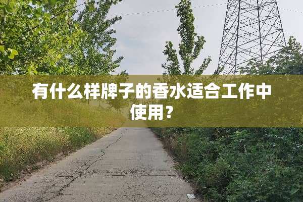 有什么样牌子的香水适合工作中使用？