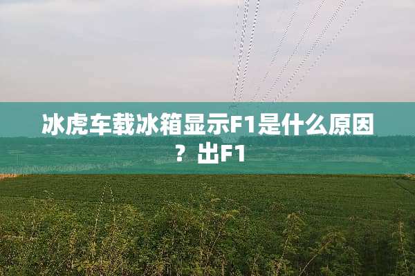 冰虎车载冰箱显示F1是什么原因？出F1