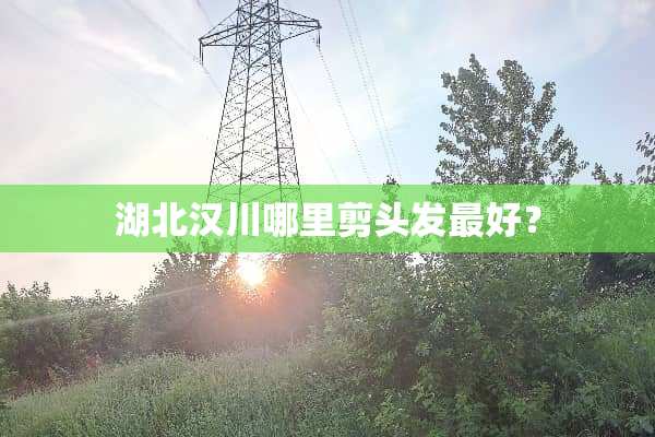 湖北汉川哪里剪头发最好？