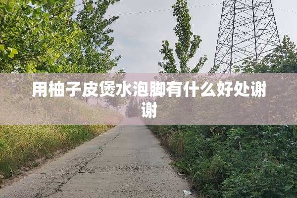 用柚子皮煲水泡脚有什么好处谢谢