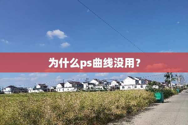 为什么ps曲线没用？