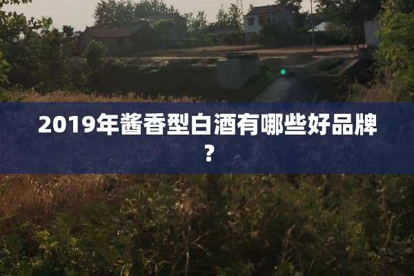 2019年酱香型白酒有哪些好品牌？