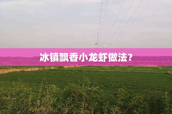 冰镇飘香小龙虾做法？