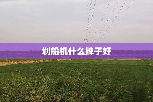 划船机什么牌子好