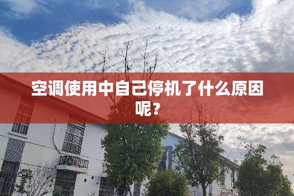 空调使用中自己停机了什么原因呢？