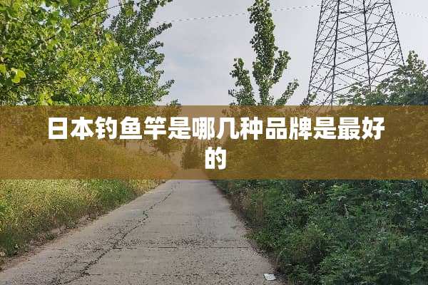 日本钓鱼竿是哪几种品牌是最好的