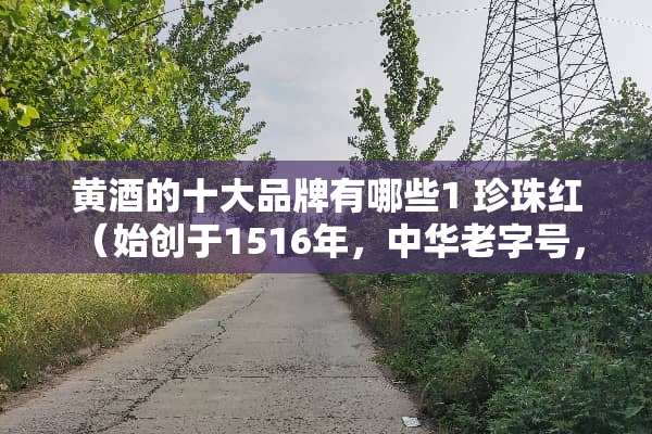 黄酒的十大品牌有哪些1 珍珠红 （始创于1516年，中华老字号，中国名牌产品