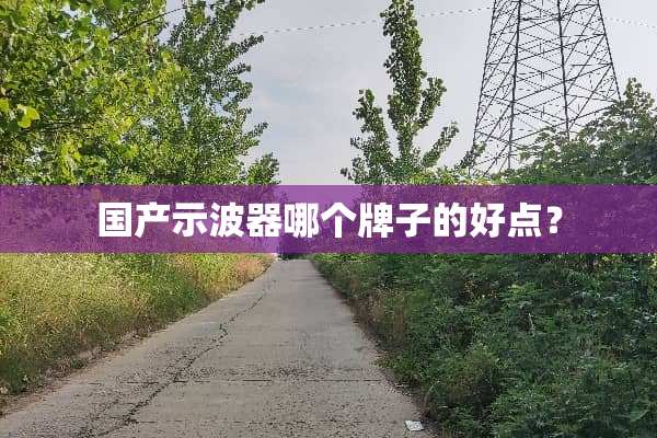 国产示波器哪个牌子的好点？
