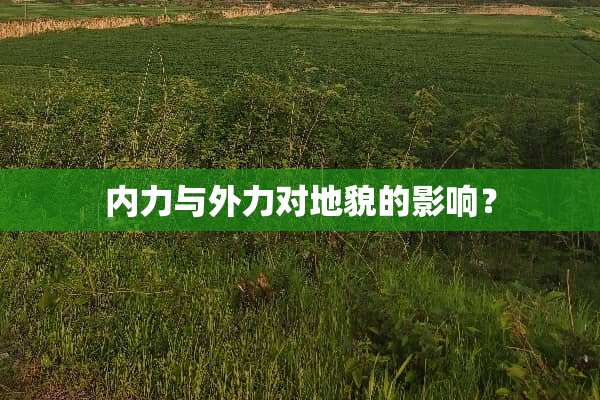 内力与外力对地貌的影响？