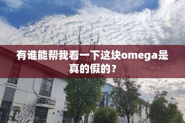 有谁能帮我看一下这块omega是真的假的？