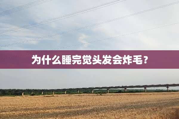 为什么睡完觉头发会炸毛？