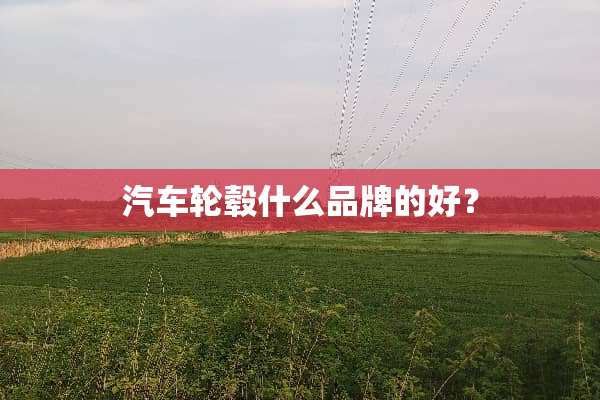 汽车轮毂什么品牌的好？
