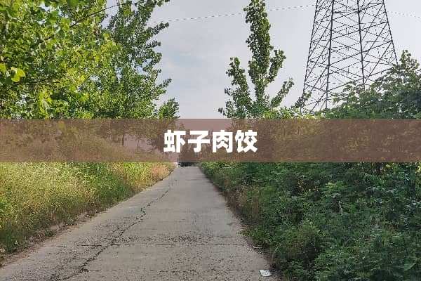 虾子肉饺