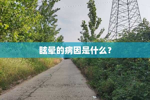 眩晕的病因是什么？