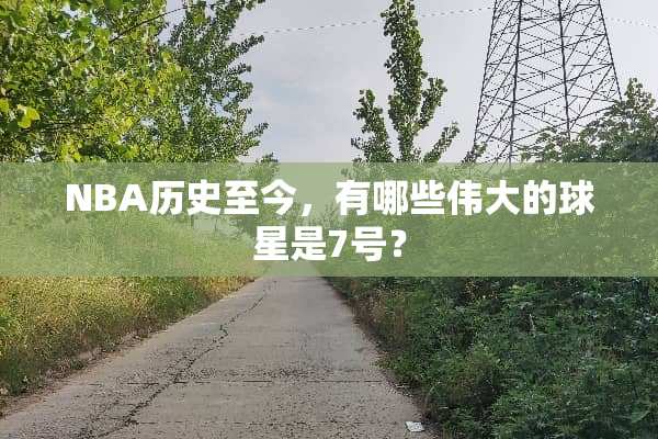 NBA历史至今，有哪些伟大的球星是7号？