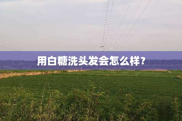 用白糖洗头发会怎么样？