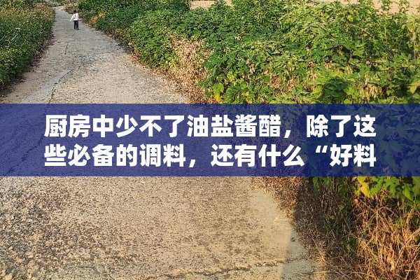 厨房中少不了油盐酱醋，除了这些必备的调料，还有什么“好料”值得推荐？