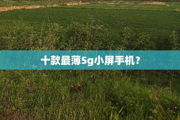 十款最薄5g小屏手机？