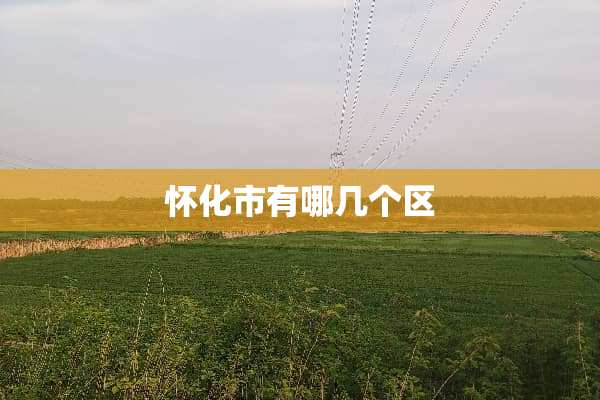 怀化市有哪几个区