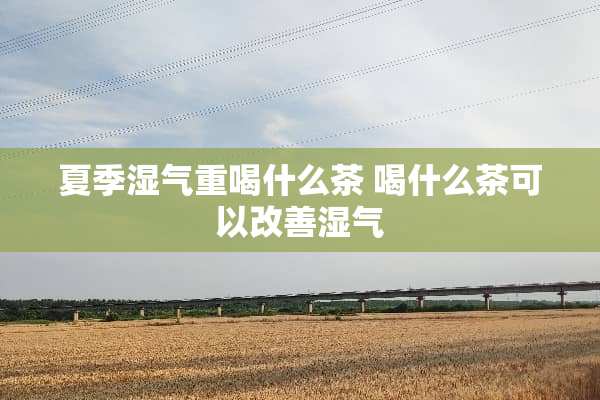 夏季湿气重喝什么茶 喝什么茶可以改善湿气