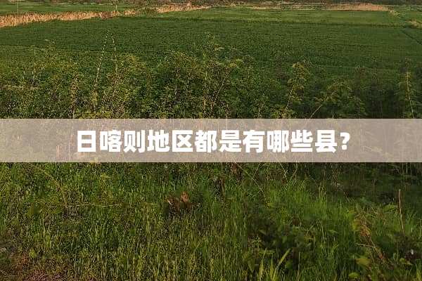 日喀则地区都是有哪些县？