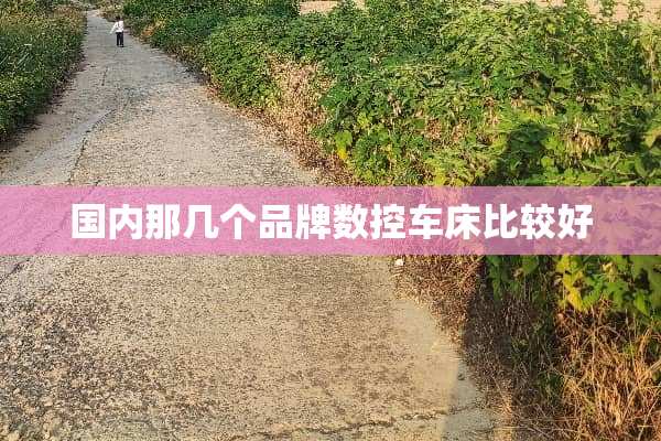 国内那几个品牌数控车床比较好